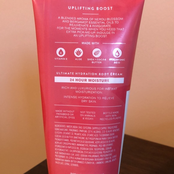 Bath and Body Works Aromatherapy Uplifting Boost Body Cream New!! - Picture 2 of 2